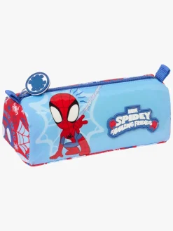 Kreativt Legetøj|SpideyandFriends Spidey and His Amazing Friends Penalhus, Rød/Lyseblå