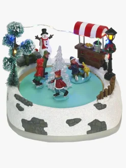 Børn Leklyckan Interiør-Spieluhrenwelt Spilledåse Skøjter