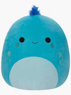 Dukker & Bamser|Squishmallows Bamse Dijimon Leguan 40 cm Blå/Hvid