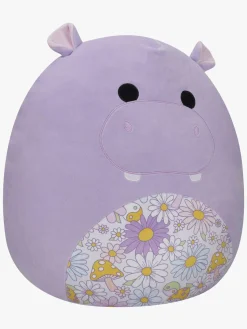 Dukker & Bamser|Squishmallows Bamse Hanna Hippo 50 cm Lilla/Flerfarvet