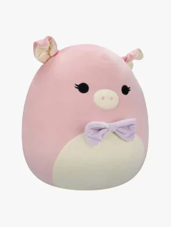 Dukker & Bamser|Squishmallows Bamse Hettie Gris 50 cm Lyserød/Hvid