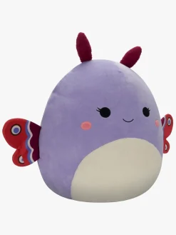 Dukker & Bamser|Squishmallows Bamse Sandrine Natsværmer 50 cm Lilla