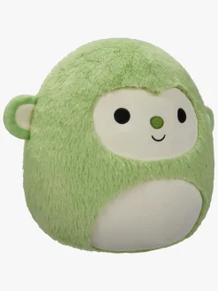 Dukker & Bamser|Squishmallows Fuzz A Mallows Bamse Mills Monkey 30 cm Grøn/Hvid