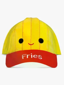 Tilbehør|Squishmallows Kasket, Floyd Gul/Rød