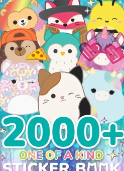 Kreativt Legetøj|Squishmallows Klistermærkebog Flerfarvet
