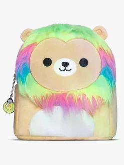 Tasker|Squishmallows Mini Rygsæk, Leonard Gul/Lyserød/Grøn