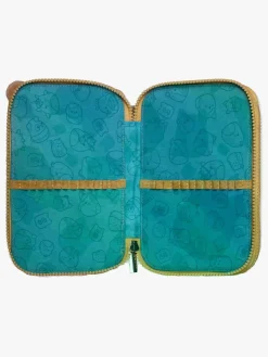 Kreativt Legetøj|Squishmallows Penalhus, Leonard Brun/Gul/Lyserød/Blå/Grøn