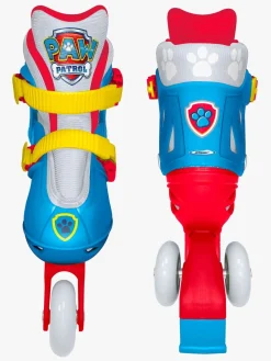 Skating|PawPatrol Stamp Paw Patrol Justerbar 2-i-1 Inliners Størrelse 27-30, Blå/Rød