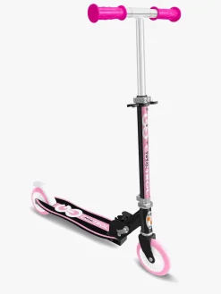 Løbehjul|Stamp Sammenklappeligt Løbehjul, Lyserød/sort