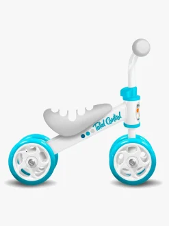 Stamp Pedal- & Gåbiler-Skids Control Gåbil, Blå/Hvid