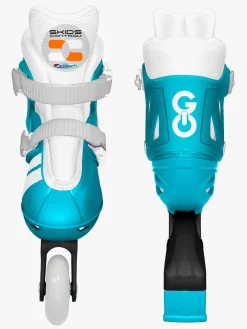 Skating|Stamp Skids Control Inliners Størrelse 30-33, Blå/Grå