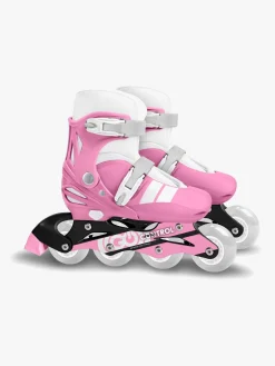 Stamp Skating-Skids Control Inliners Størrelse 30-33, Lyserød/Grå