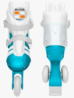 Skating|Stamp Skids Control Justerbar 2-i-1 Inliners Størrelse 27-30, Blå/Grå