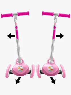 Løbehjul|Stamp Skids Control Styring Trehjulet Løbehjul, Pink Flerfarvet