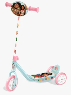 Løbehjul|DisneyPrincess Stamp Vaiana Trehjulet Løbehjul, Blå/Pink