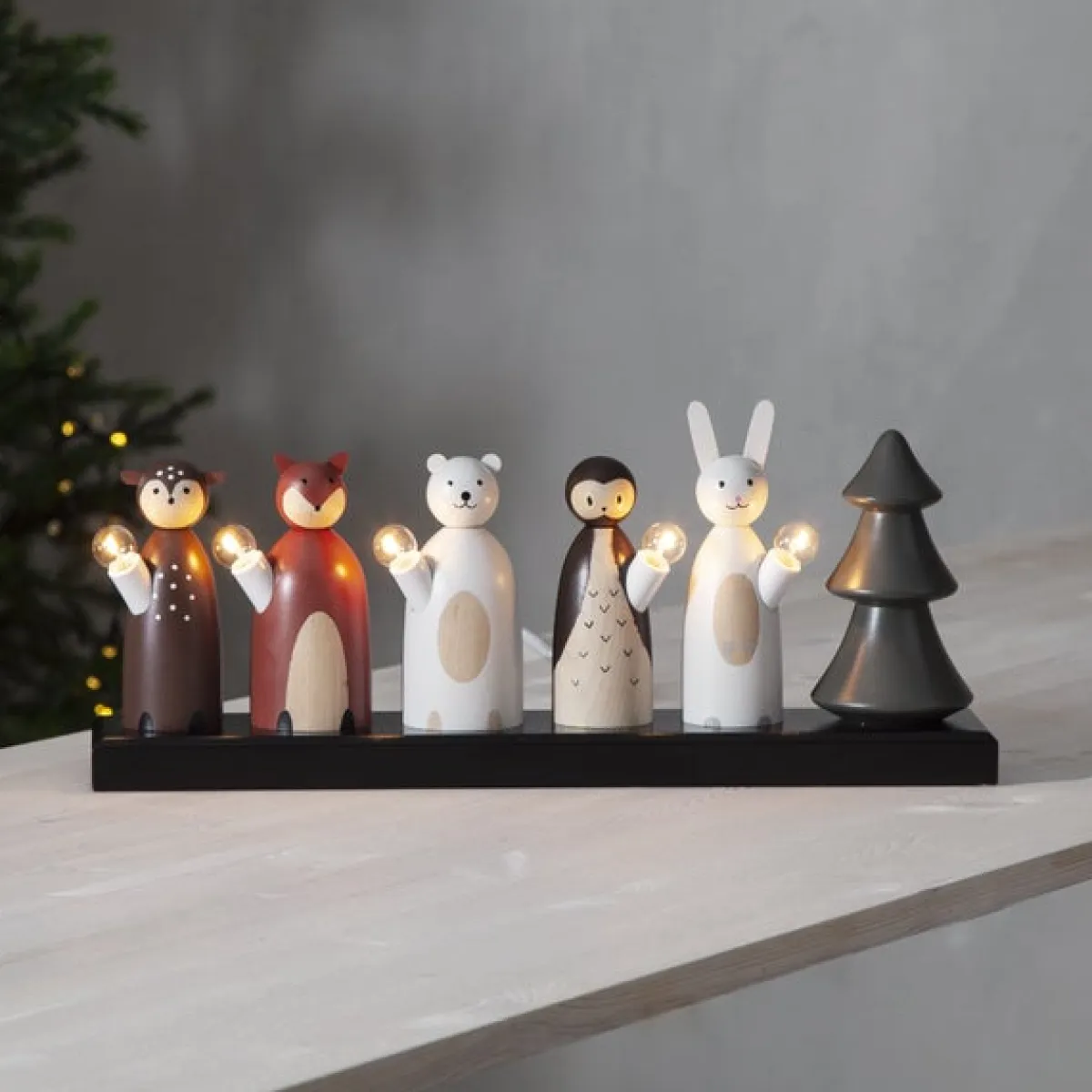 Børn StarTrading Interiør-Star Trading Lysestage, Forest Friends