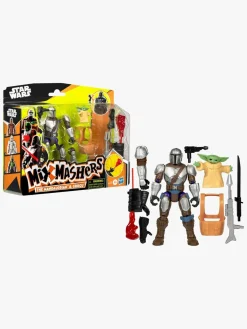 StarWars Legetøjsfigurer-Star Wars Mixmashers Figur Mando And Grogu Deluxe
