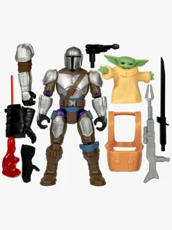 StarWars Legetøjsfigurer-Star Wars Mixmashers Figur Mando And Grogu Deluxe