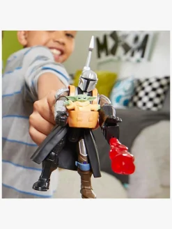 StarWars Legetøjsfigurer-Star Wars Mixmashers Figur Mando And Grogu Deluxe