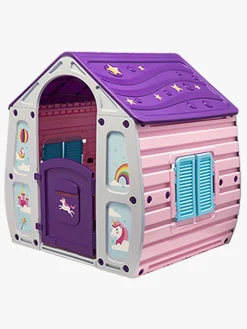 Udeleg|Starplast Magical Legehus Enhjørning, Pink Lyserød