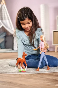 Dukker & Bamser|SteffiLove Steffi Love Dukkesæt med Føl