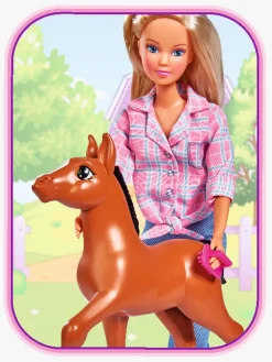 Dukker & Bamser|SteffiLove Steffi Love Dukkesæt med Føl