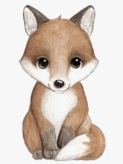 Interiør|Stickstay Flurry The Fox Wallsticker