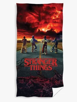 Børn StrangerThings Uv & Strand-Stranger Things Håndklæde