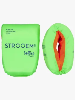 Uv & Strand|Strooem Softies Badevinger, Lime-Orange Grøn/Orange