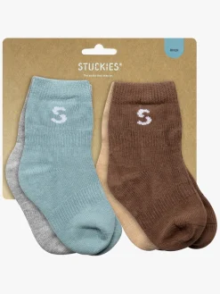 Undertøj|STUCKIES Strømper Baby 4-pak, River