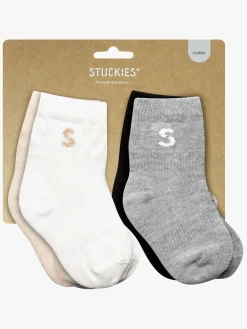 Børn STUCKIES Undertøj-Strømper Baby 4-pak, Classic