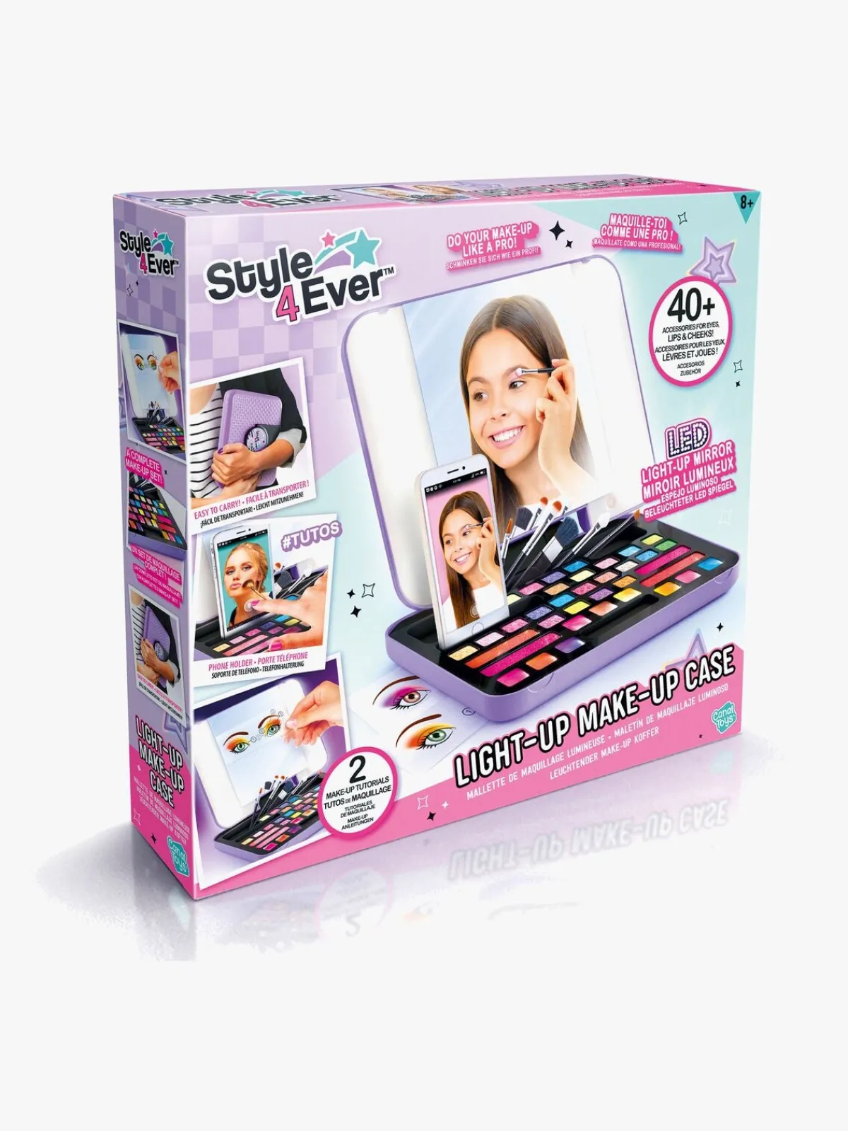 Kostumer & Udklædning|Style4Ever Style 4 Ever Makeuppung med LED