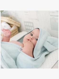 Summerville Badeværelset-Organic Badekåbe Øko Kanin, Ice Blue