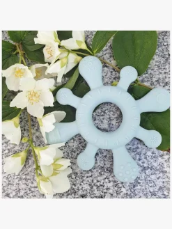 Babylegetøj|Summerville Organic Bidering Koral, Ice Blue Blå