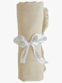 Interiør|Summerville  Rynket Tæppe Lace, Sandshell