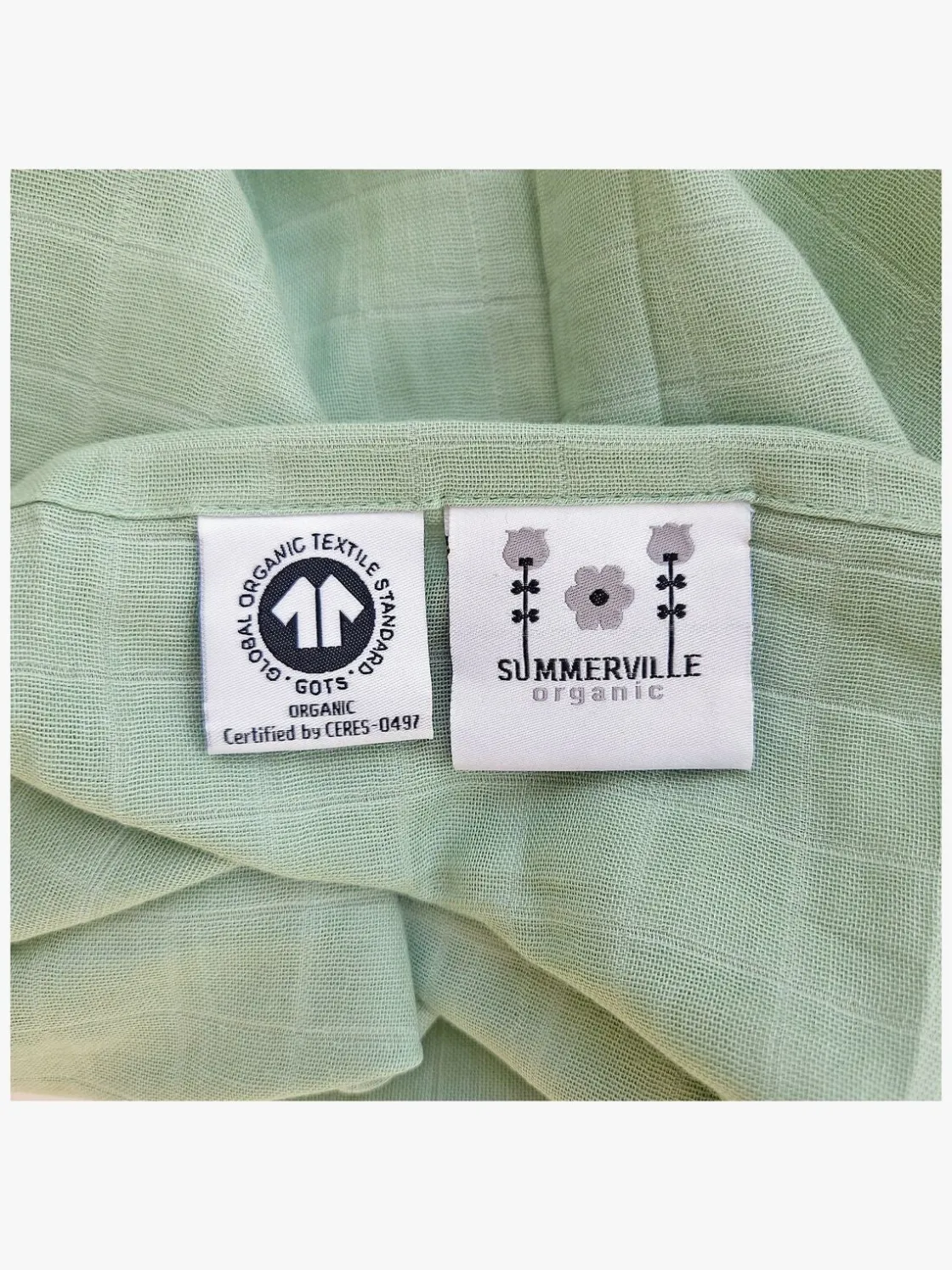 Interiør|Summerville Tæppe/ Stofble i Musselin, Cameo Green