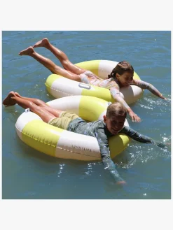 Vandleg|SUNNYLiFE Badering Small, Tides Out Citrus Stripe Gul