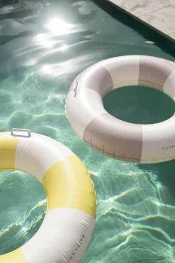 Vandleg|SUNNYLiFE Badering Small, Tides Out Citrus Stripe Gul