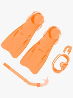 Svømning|SUNNYLiFE Dykkersæt, Neon Coral Marble