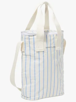 Tasker|SUNNYLiFE Køletaske til Drikkevarer, Le Weekend Blue-Crème