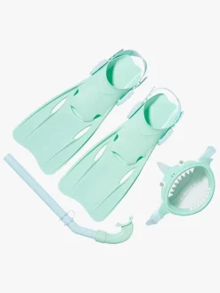 SUNNYLiFE Svømning-Snorkelsæt Barn Small, Salty the Shark Multi