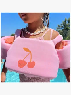 Svømning|SUNNYLiFE Svømmebælte, Cotton Candy Cherry