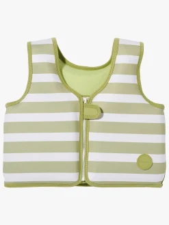 Uv & Strand|SUNNYLiFE Svømmevest, Into the Wild Khaki Grøn/Hvid