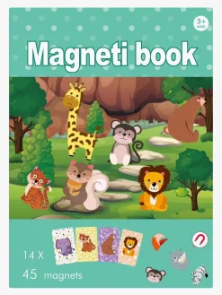 Bøger|Byggesæt & Lego|Suntoy Animal World Magnetbog Flerfarvet