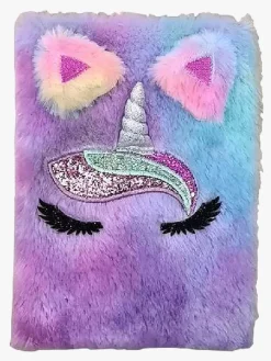 Kreativt Legetøj|Suntoy Notesbog Fluffy Enhjørning A5