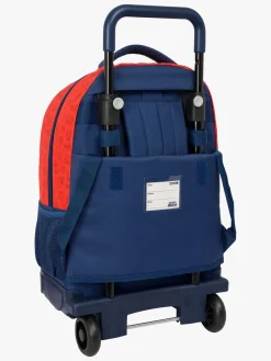 Børn SuperMario Tasker-Super Mario Compact Trolley Kuffert 33L Trick, Mørkeblå/Rød
