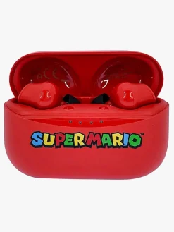 Elektronik & Media|OTLTechnologies Super Mario Høretelefoner In-Ear TWS, Rød