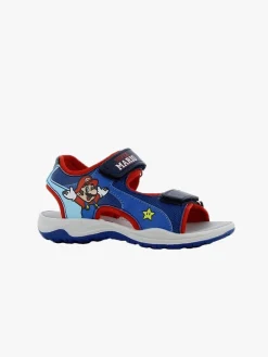 Sandaler & Klipklapper|SuperMario Super Mario Sandaler, Navy/Red