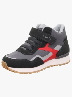 Sneakers|Superfit Dash Mid GTX Sneakers, Grey/Red Rød/Grå