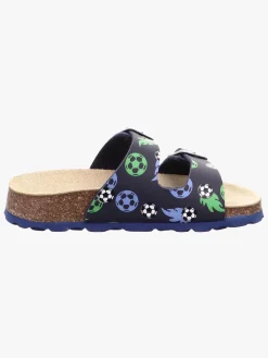 Hjemmesko|Superfit Fussbett Sandaler, Blue Blå